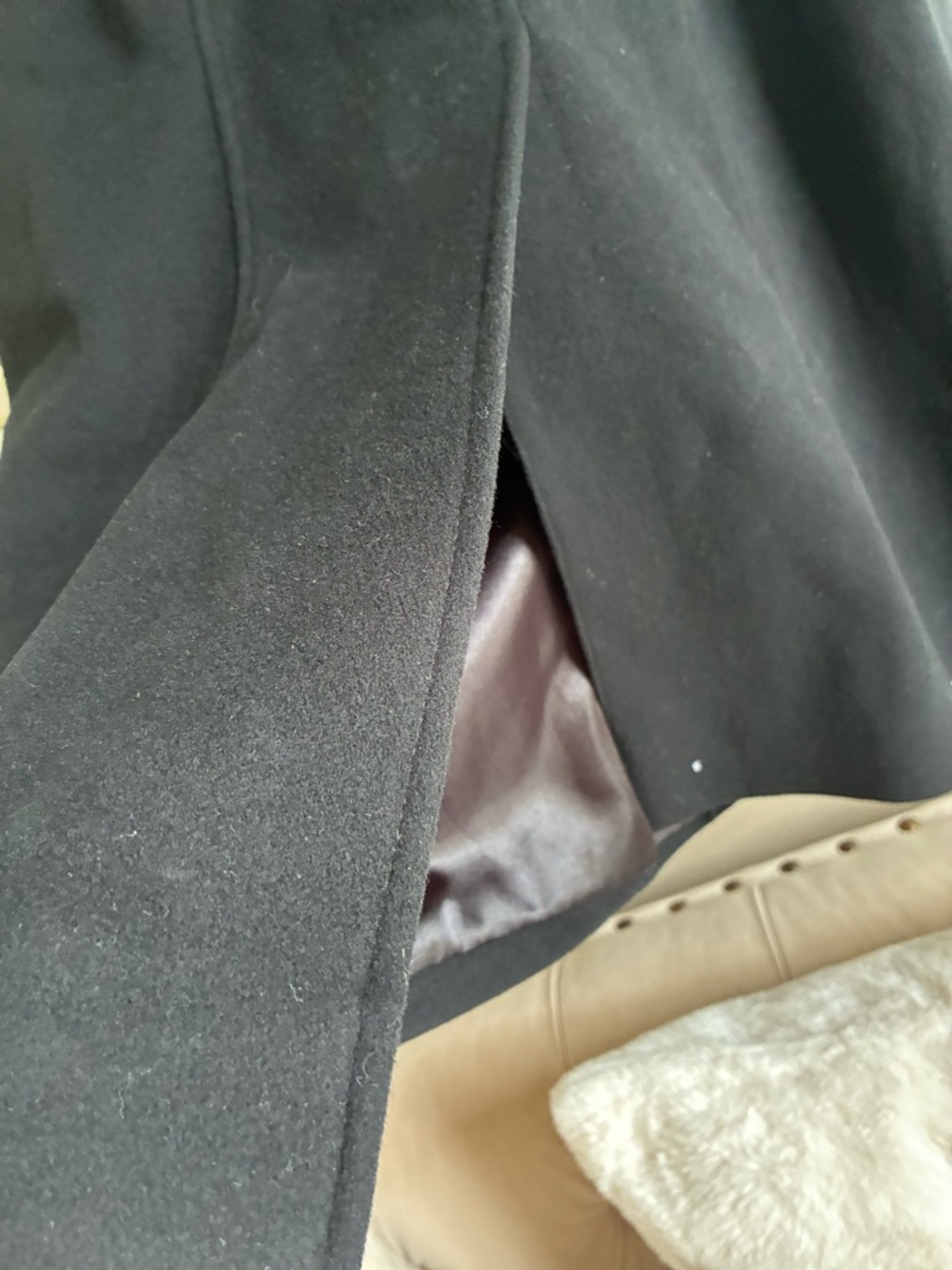 Absolutely Gorgeous Woman’s Sz 10,    ARTIGIANO Wool/CASHMERE COAT! 🌻🌻🌻🌻🌻🌻🌻🌻🌻🌻🌻🌻 - Picture 5 of 10